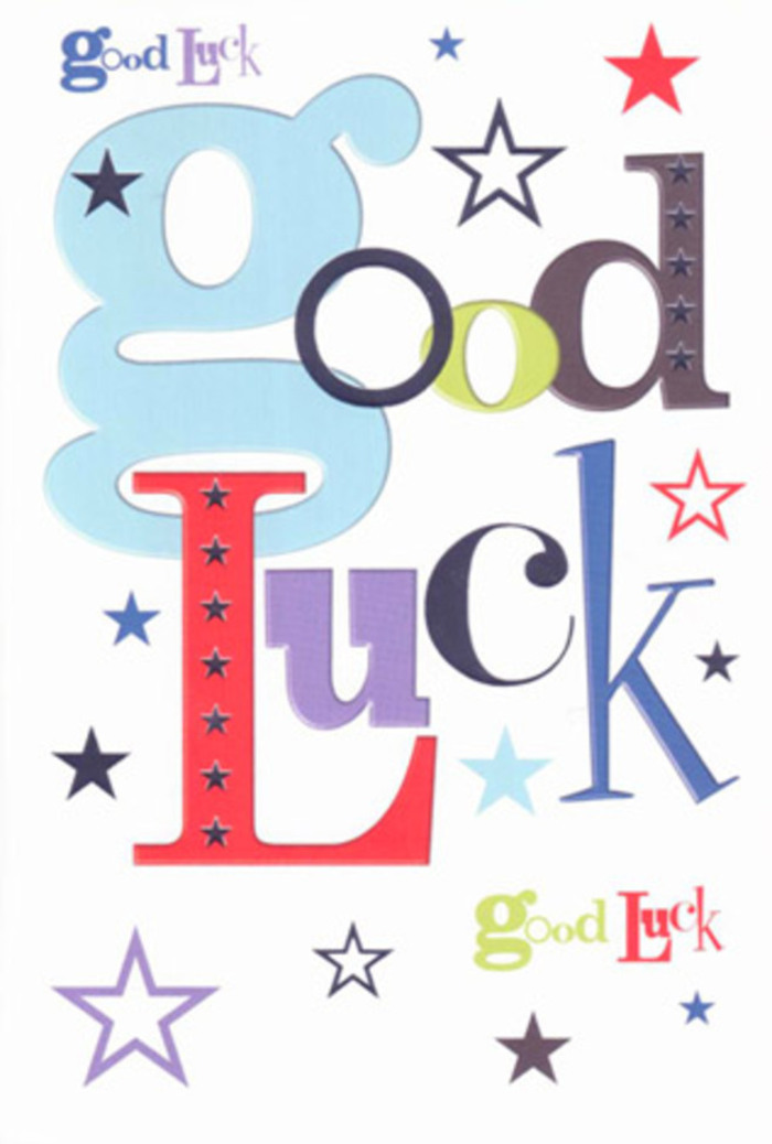 Overflowing with personality and a dash of Harold Hill's unmistakable spirit, this luck-themed card is a visual celebration designed to inspire confidence for whatever lies ahead. Each letter of 'Good Luck' leaps forward in a parade of pastel blues, bold reds, fresh moss greens, and royal purples, skillfully layered with quirky, energetic typefaces that echo neighbourhood joy. Around the words, brilliant and soft stars are carefully scattered as if sprinkled by hand-navy, sky-blue, gentle lilac, and lemony hints reminiscent of sunlit mornings at Dagnam Park. The untouched white space guides the eye and soothes the mind, letting every colourful note sing. The tactile, velvety finish conjures the same delight as flipping through fresh blooms at a Harold Hill flower shop. Whether marking a milestone at local schools or sending hope for a big move down Settle Road, this card feels like a kind companion-rich with optimism and steadfast belief, a little keepsake to uplift and empower with every glance.